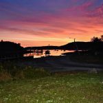 Frisky fish sunrise, Maine vacation rental